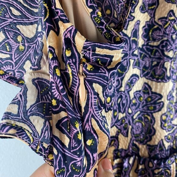 A.L.C. Viera Floral Silk Mini Dress - Picture 9 of 9